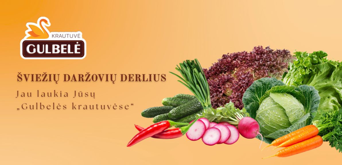 Šviežių daržovių derlius